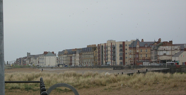 The outskirts of rhyl by the coast, not exactly picturesque